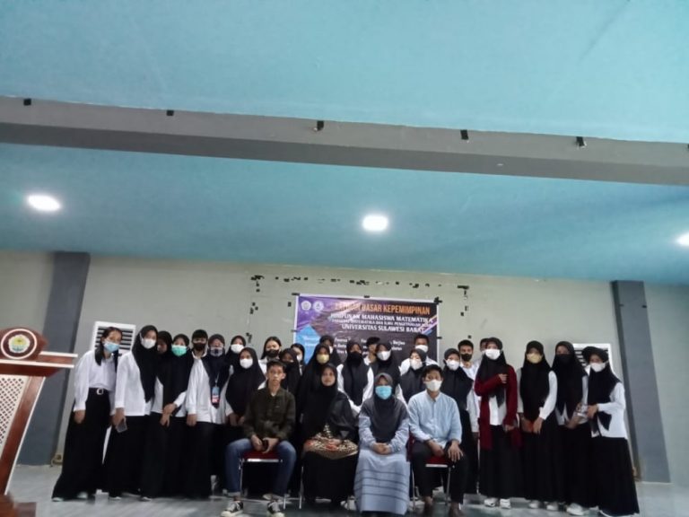 Pengkaderan Himpunan Mahasiswa Matematika (HIMATIKA) FMIPA Universitas Sulawesi Barat