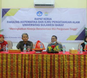 Rapat Kerja FMIPA Universitas Sulawesi Barat Tahun 2021