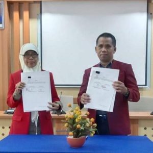 Penandatanganan Perjanjian Kerjasama FMIPA Universitas Sulawesi Barat dengan FMIPA Universitas Hasanuddin